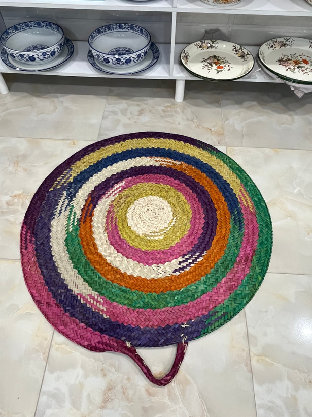 سفره حصیری دستباف