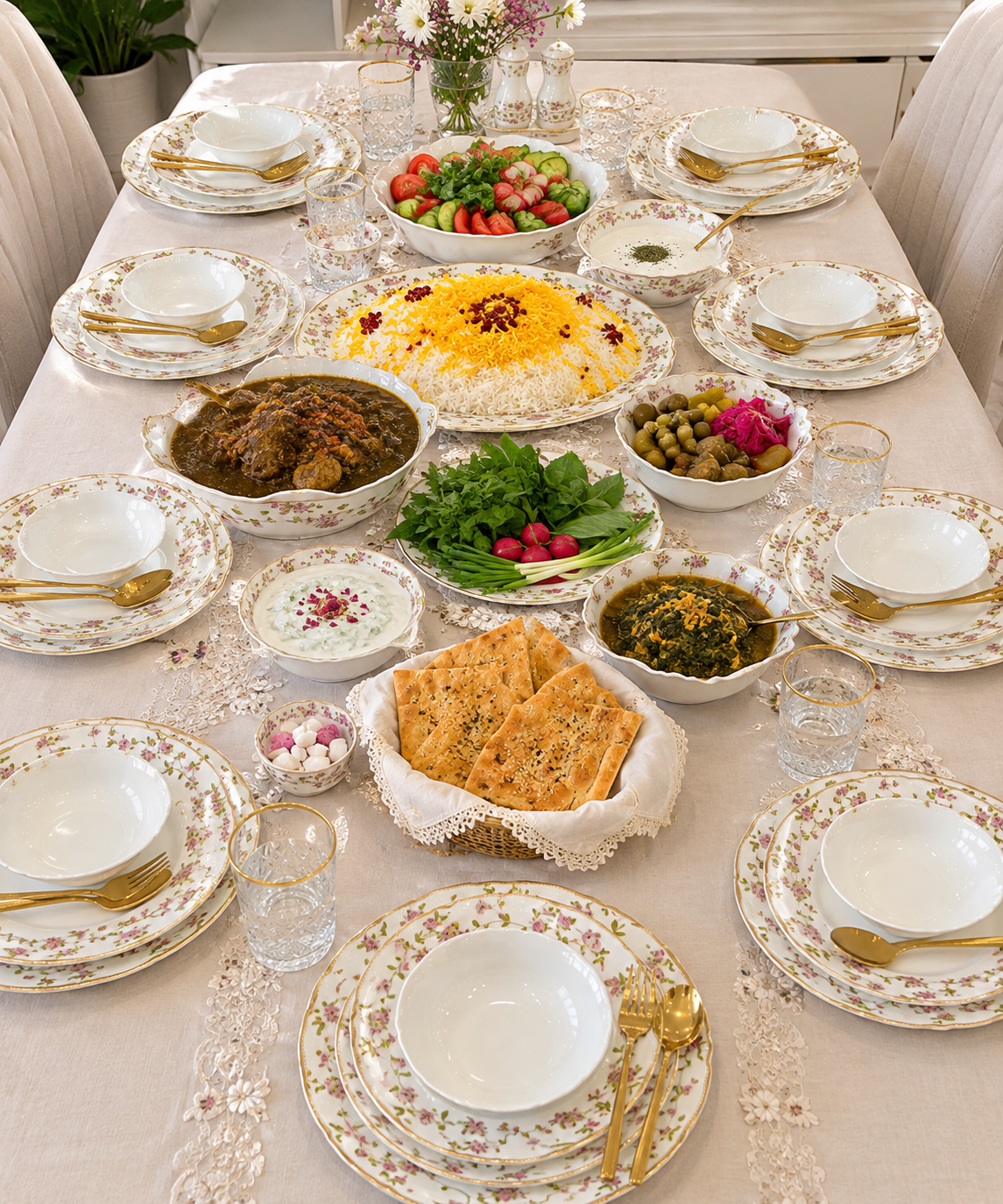 سرویس غذا خوری آرکوپال ۶ نفره