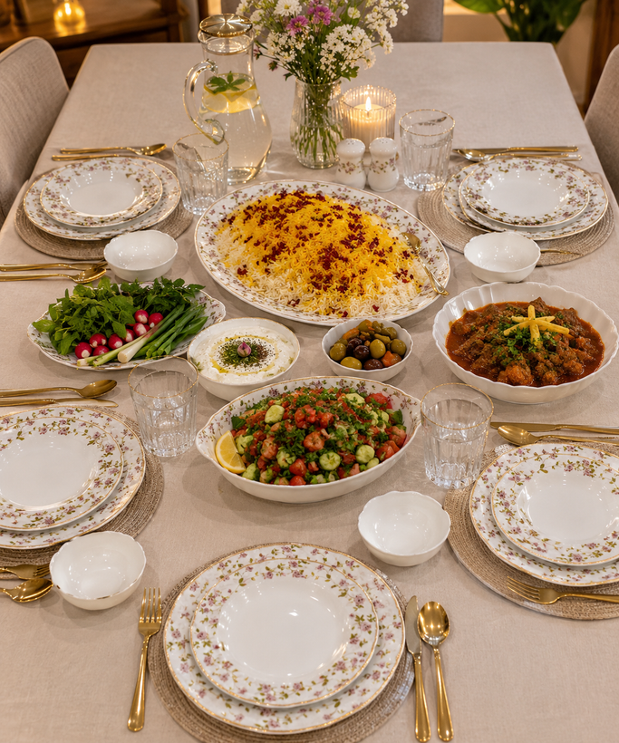 سرویس غذا خوری آرکوپال ۶ نفره